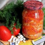 bean salad for the winter