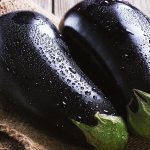 &#39;Hybrid eggplant &#39;Clorinda&#39;