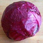red cabbage on the table