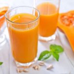 оранжевый полезный напиток