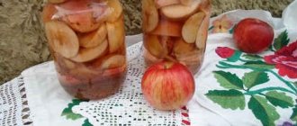 яблоки в сиропе на зиму