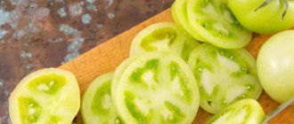 pickling green tomatoes for the winter